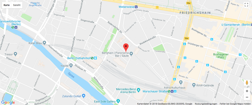 Kartenausschnitt: Am Wriezener Bahnhof, Berlin-Friedrichshain (öffnet Google Maps)